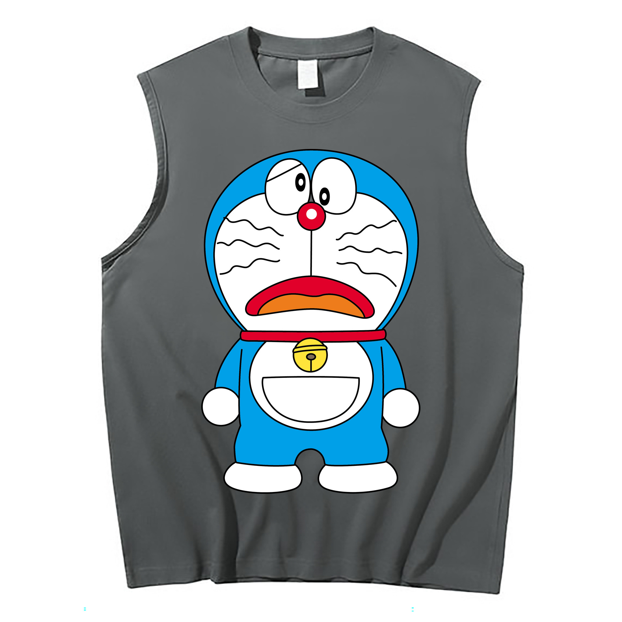 （画像用） ドラえもん Doraemon コットン100％タンクトップ（フロントプリント）